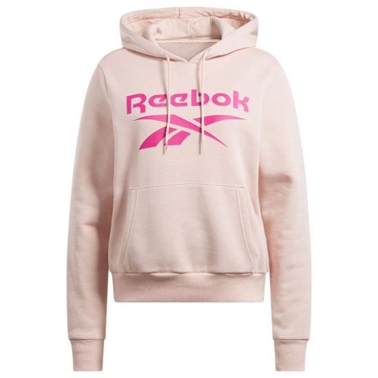 Reebok Γυναικείο φούτερ Identity Big Logo Fleece Hoodie Reebok Γυναικείο φούτερ Identity Big Logo Fleece Hoodie